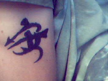 A bit modified, but Japanese for tranquility.