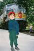 Sept 1, Squamish. Stopover during train ride. Lots of big trains around!