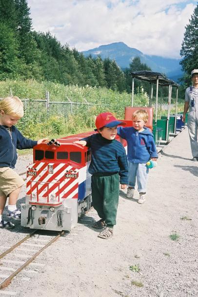 Squamish.  Tim is keen on trains.