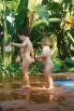 It was warm enough (in Johannesburg) that Tim and Megan wanted to run around nude