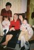 Oma Miet and Jella with Pia and the kids