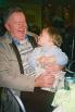 Opa John at Heathrow airport (January 5, 2003).