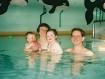 A family outing to the Burrard St. indoor pool.