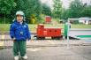 Tim after a train ride in Burnaby.  Would love to go again!