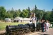 Saturday, Sept 21, Confederation park, Burnaby.  Tim loves the train rides!