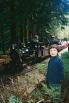 March 2, east of Oakland, CA.  Tim posing near the Tilden Park steam trains.