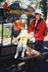 Legoland.  Jella with Tim and Megan.