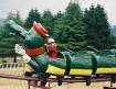 June 20, Trimble Park.  The scary Crocodile ride from the Fiesta fairground.  Tim said STOP! and got off.