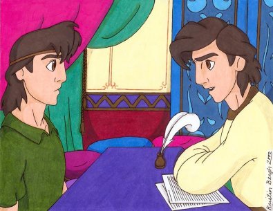 Aladdin and Ali.