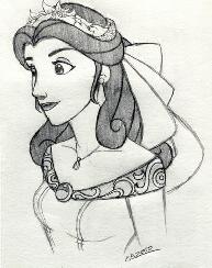 Azul in her Wedding Dress