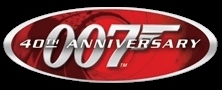 James Bond's 40th Anniversary Logo (JamesBond.com)