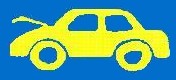 Auto Bleu