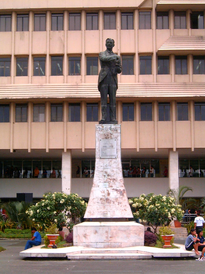 The Monument of Manuel L Quezon, The Past President of The Philippines