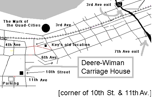 Location map for QCSMS meeting place