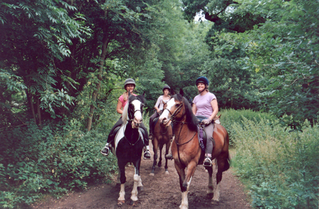 Ride Leaders, Louise, Katy and Cindy