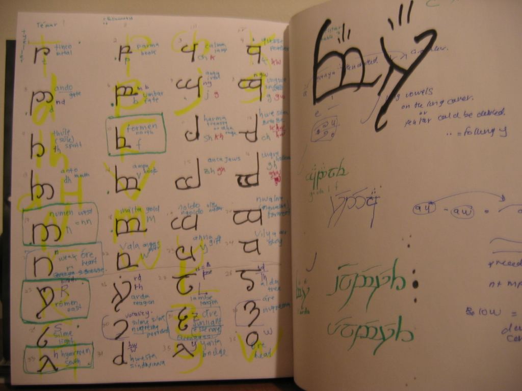 quenya notebook