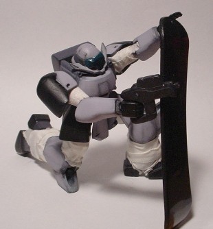 Using board as shield