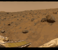 Mars Rocky Surface