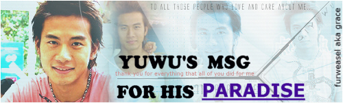 Yuwu's Msg for his Paradise