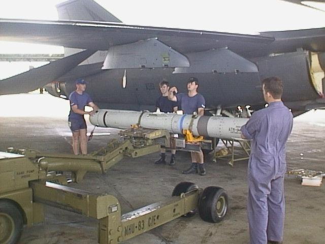  Boys loading a missile