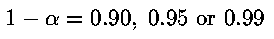 Typical Confidence Coefficients