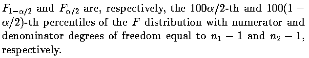 F Percentile