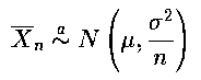 Approximate Normality of Sample Mean