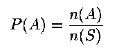 Classical Probability Model