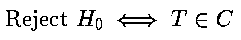 Statistical Test