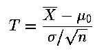 Hypotheses Tests for a Mean, Known Variance
