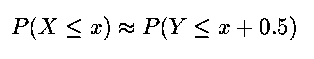 Normal Approximation with CC