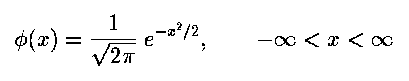 Standard Normal PDF I