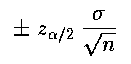 Error Bounds for the Sample Mean