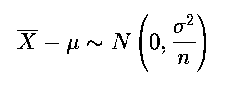 Normal Error Distribution for the Sample Mean