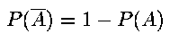 Law of Complementation