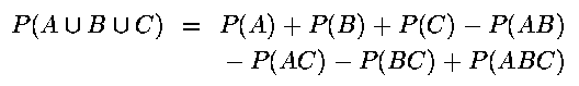 General Addition Rule II