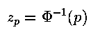 Standard Normal Quantile