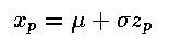 Normal Quantile