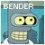Bender from Futurama Fan