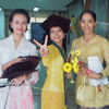 Graduation Day: Nita,Rani and me