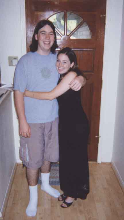 Me and my little brother...he's kinda big huh?