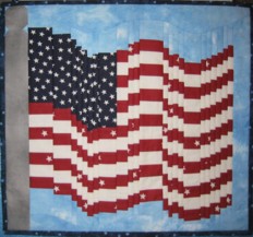 Bargello Flag