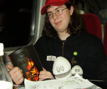Me enjoying a good book