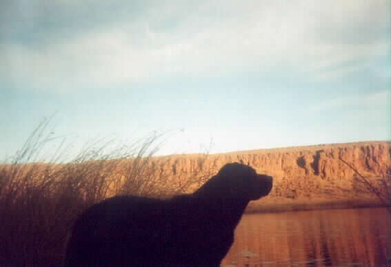 Meg at Lower Crab Creek