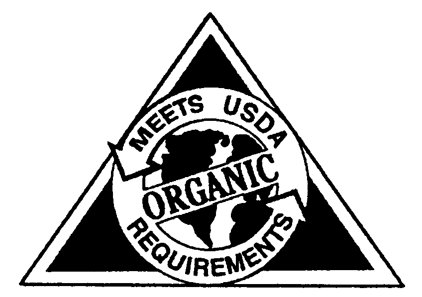 Org�nico - Satisfaz as Exig�ncias do USDA (Selo do USDA para produtos "org�nicos")