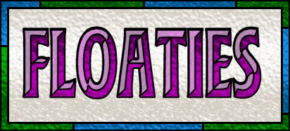 glitter floaties