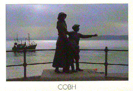 Despedida en Muelle de Cobh