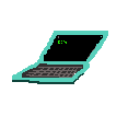 blue laptop gif