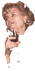 Frau HK mit Glas Nadrolen