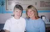 In 2001, Linda Q. visited Sue at her restaurant, Lucinda's